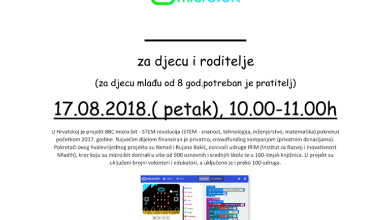 micro:bit radionica