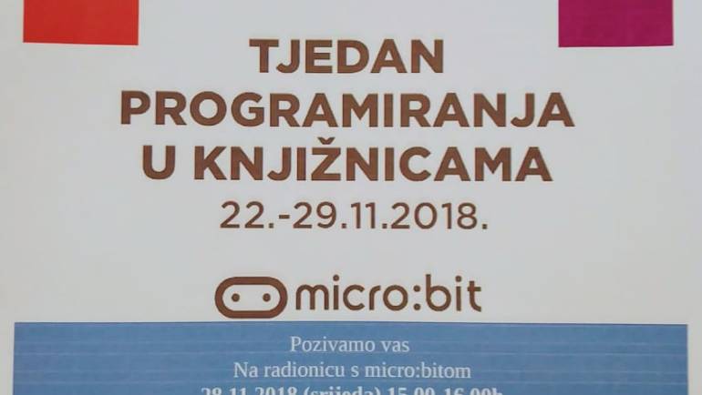 Tijedan programiranja u knjižnicama