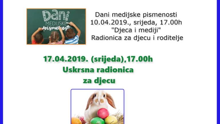 Travanj 2019. u knjižnici