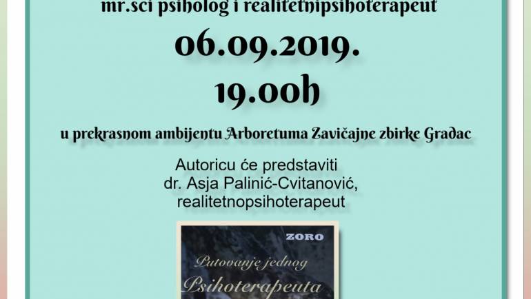 Predstavljanje knjige “Putovanje jednog Psihoterapeuta”
