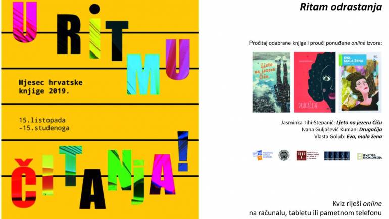 Ritam odrastanja- Nacionalni kviz za poticanje čitanja 2019.