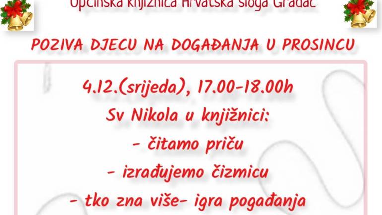 Prosinac u knjižnici