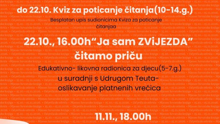 Mjesec hrvatske knjige “Od priča do otkrića”